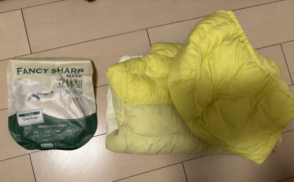 ディズニー旅行の持ち物チェック（マスクとアウター）